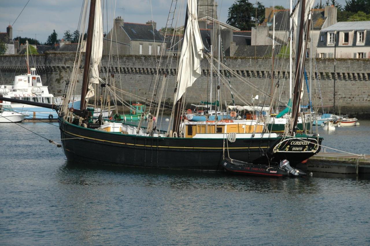 Votre Vue, La Mer, Les Bateaux !!! Wir Sprechen Flieben Deutsch, Touristentipps, We Speak English Concarneau Bagian luar foto